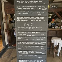 Elm Tree Inn - We change our menu on a daily basis to maximise the wealth of local fish, meat and vegetables in our area