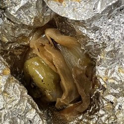 Tacos el Cuñado - They gave us some fajita veggies