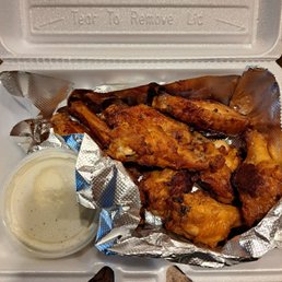 Wings with ranch Wings with ranch