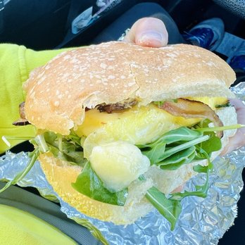 Flour Bakery + Cafe - breakfast egg sandwich - Bakeries Near Me - Boston, Massachusetts