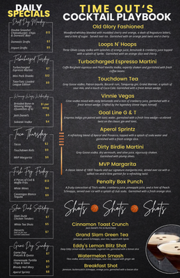 Menu photo 3 Time Out Lounge Waterford, MI Menu photo 3 Time Out Lounge Waterford, MI