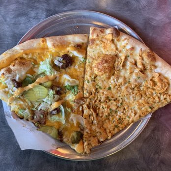 Sliceworks - Slice of Big Mac and Buffalo Chicken. - Pizza Near Me - Denver, Colorado