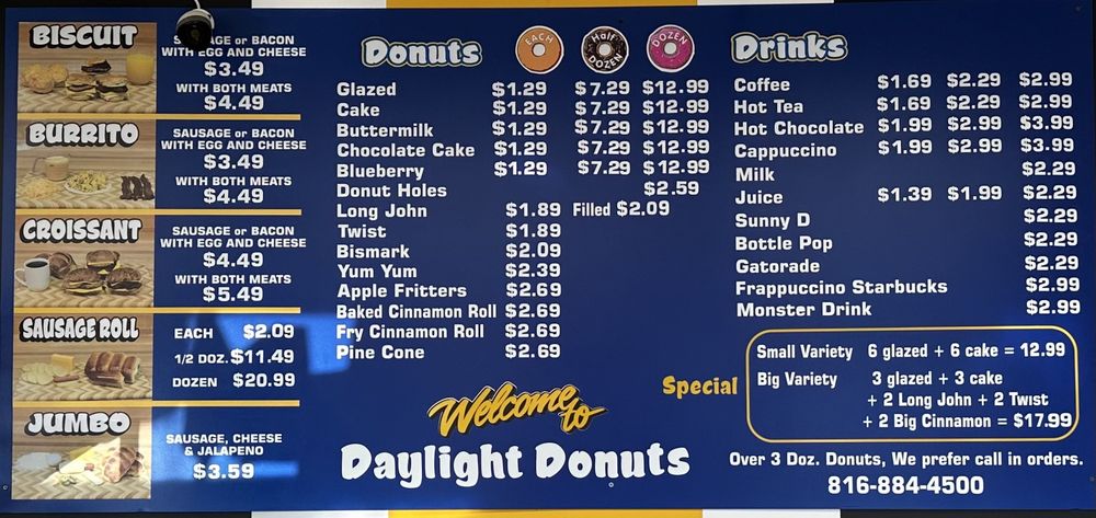 Daylight Donuts Logo
