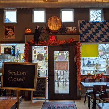 Tilted Axis Brewing Company - the entrance to the bar - Breweries Near Me - Lapeer, Michigan