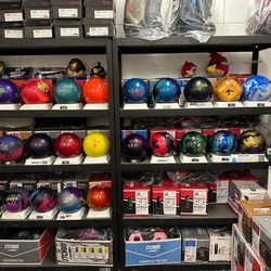 Game On Pro Shop - March 2023 ball rack #StormBowling #RotoGrip #900Global