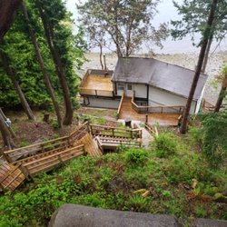99 North Movers & Delivery - 97 stairs (not including the ones inside the house) and raining!