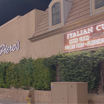 Piero's Italian Cuisine - Italian Near Me - Las Vegas, Nevada