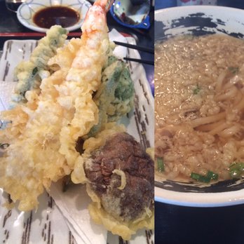 Kirala - Tempura udon  w/pieces of batter in the dashi - Sushi Bars Near Me - Berkeley, California