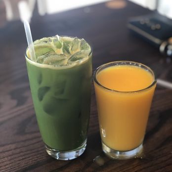 First Watch - Kale Tonic Juice and Orange Juice - Breakfast & Brunch Near Me - Union, New Jersey