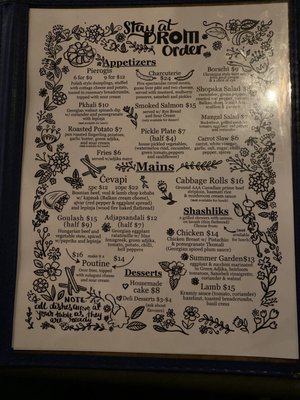 Menu photo 3 Drom Taberna Toronto, ON