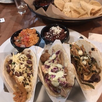 Cocina Madrigal - Chicken, shrimp and steak taco plate - Tacos Near Me - Phoenix, Arizona Cocina Madrigal - Chicken, shrimp and steak taco plate - Tacos Near Me - Phoenix, Arizona