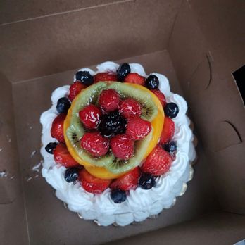 Salvadorean Bakery & Restaurant - Tres leches cake. On the left, employee closed on the cake so it was slightly smeared - Bakeries Near Me - Seattle, Washington Salvadorean Bakery & Restaurant - Tres leches cake. On the left, employee closed on the cake so it was slightly smeared - Bakeries Near Me - Seattle, Washington
