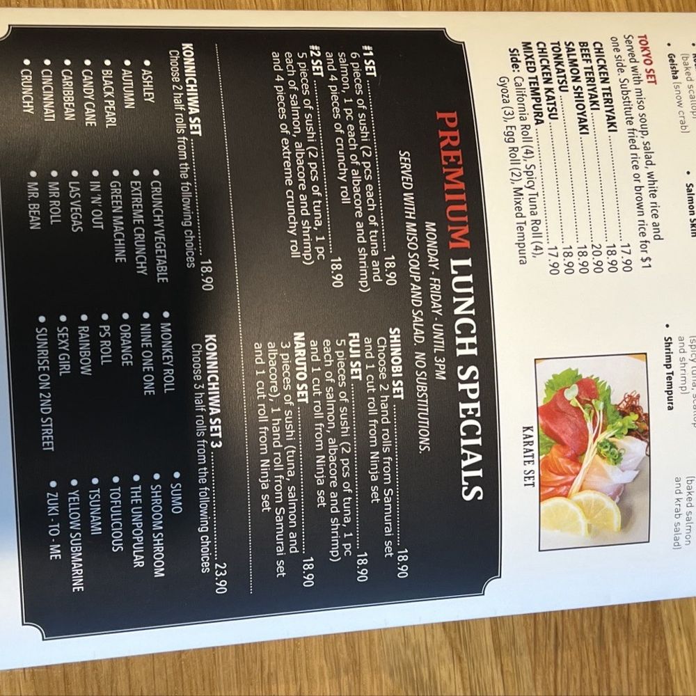 I Luv Sushi Too - Lunch specials - Sushi Bars Near Me - Orange, California