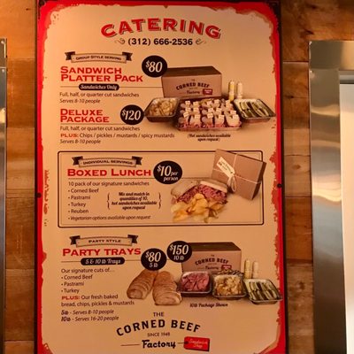 Menu photo 3 Corned Beef Factory Maywood, IL