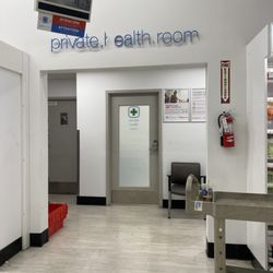 Walgreens - Inside the vaccine room is all good...but outside