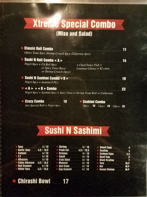 Menu photo 5 Xtreme Sushi Los Alamitos, CA Menu photo 5 Xtreme Sushi Los Alamitos, CA