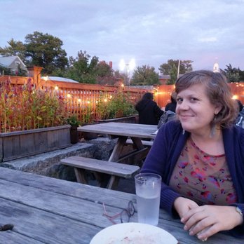 Flatbread - Providence - Love eating out on the patio here. - Pizza Near Me - Providence, Rhode Island