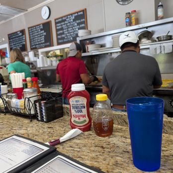 5 Points Restaurant - Busy cooks, great counter experience! - Breakfast & Brunch Near Me - Asheville, North Carolina