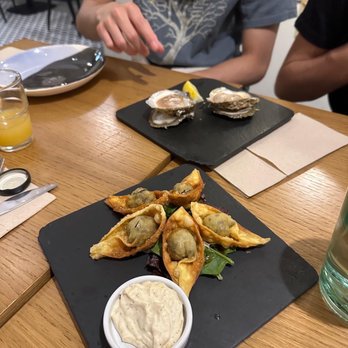 Sense Seny Restaurant - Mushroom Wontons - Wonton de Setas - Desserts Near Me - Barcelona, B
