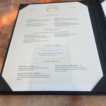 Amore Mio Trattoria - menu - Italian Near Me - Arlington, Texas Amore Mio Trattoria - menu - Italian Near Me - Arlington, Texas