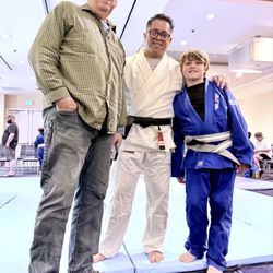 Ely Leon Training Center - My personal training client of 10+ years and his grandson that does my jiu jitsu classes
