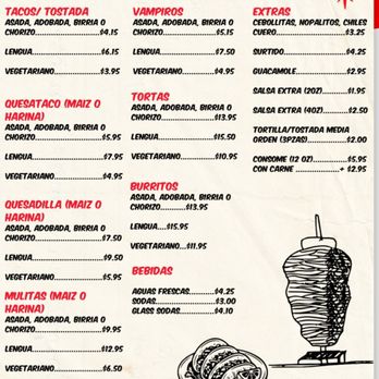 Tijuanazo - Menu - Tacos Near Me - East Los Angeles, California Tijuanazo - Menu - Tacos Near Me - East Los Angeles, California