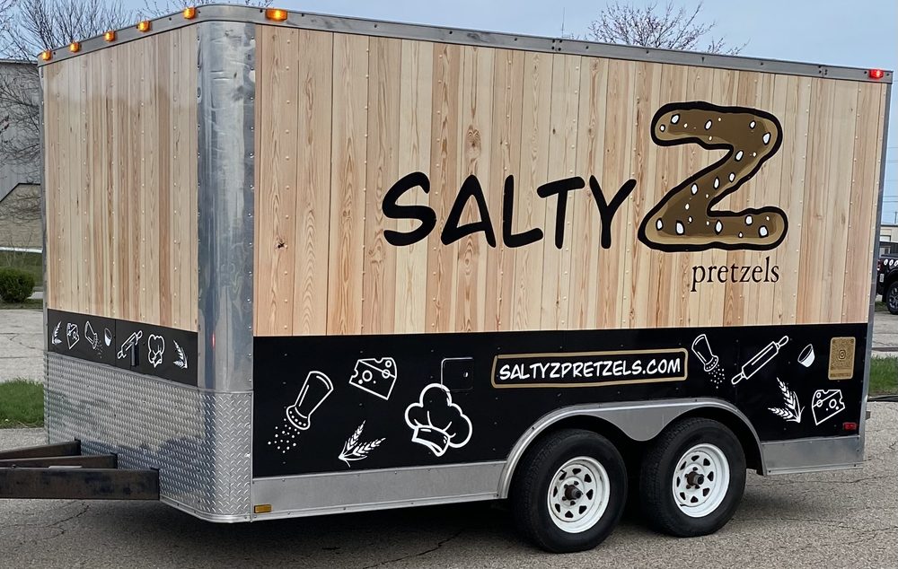 SaltyZ Pretzels Logo