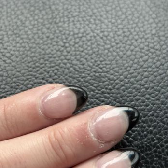 Signature Nail - She didn't even do a good job with the tips - Nail Salons Near Me - Nashville, Tennessee Signature Nail - She didn't even do a good job with the tips - Nail Salons Near Me - Nashville, Tennessee
