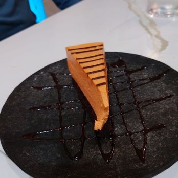 Mares Real Peruvian Cuisine - Lucuma (a tropical fruit) mousse - Peruvian Near Me - Winter Park, Florida