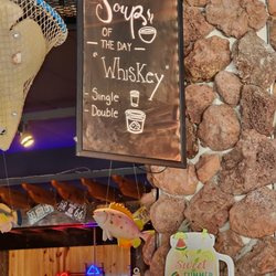 Aloha Krab - Sign above the bar