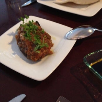Zaytinya - Saucy eggplant on the eggplant skin worthy of a 4/5 - Greek Near Me - Washington, DC, District of Columbia Zaytinya - Saucy eggplant on the eggplant skin worthy of a 4/5 - Greek Near Me - Washington, DC, District of Columbia