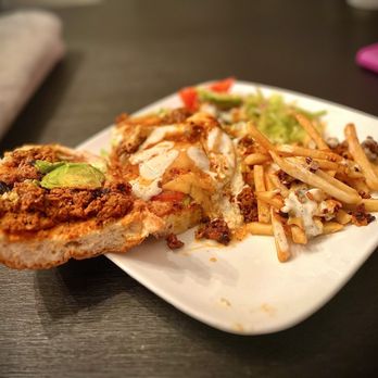 Takito - Vegan Chorizo Torta no mayo no cheese - New Mexican Cuisine Near Me - Hagerstown, Maryland Takito - Vegan Chorizo Torta no mayo no cheese - New Mexican Cuisine Near Me - Hagerstown, Maryland