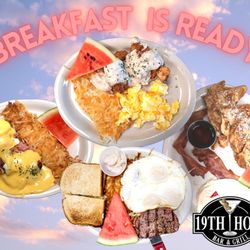 19th Hole Bar & Grill - Breakfast 8am-12pm every SAT & SUN!