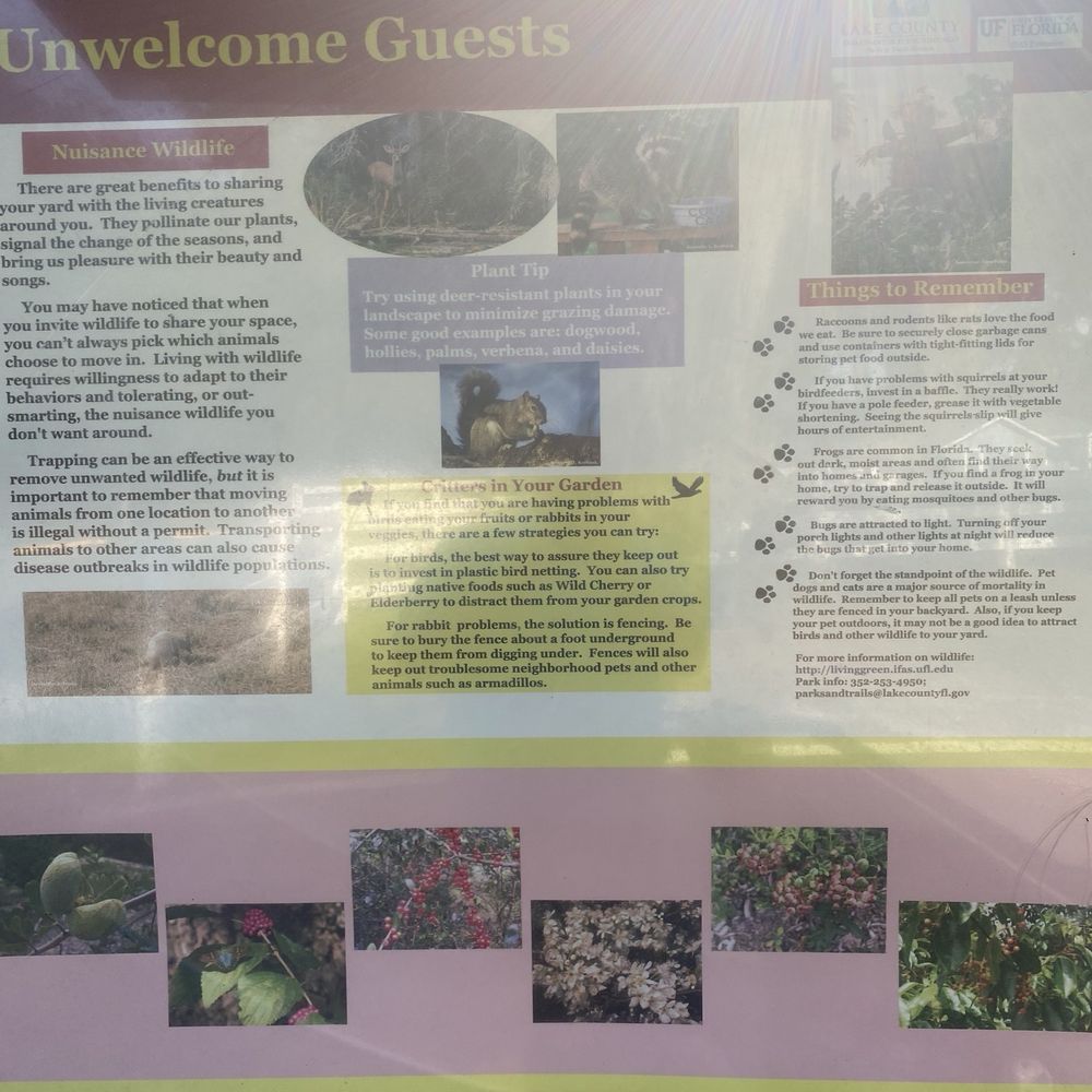 Twin Lakes Park - Information signs - Parks Near Me - Leesburg, Florida Twin Lakes Park - Information signs - Parks Near Me - Leesburg, Florida
