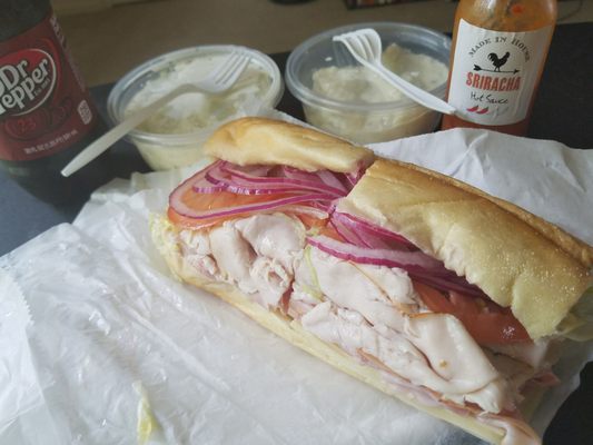 B J Sandwich Shop by null