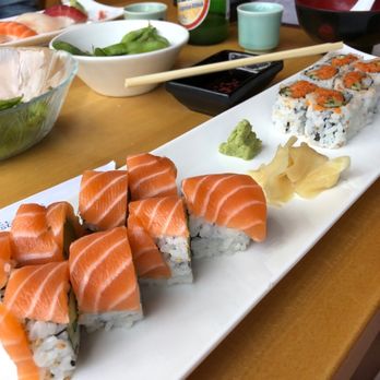 Shema Sushi - Sunset roll and spicy tuna - Sushi Bars Near Me - Rochester, New York Shema Sushi - Sunset roll and spicy tuna - Sushi Bars Near Me - Rochester, New York