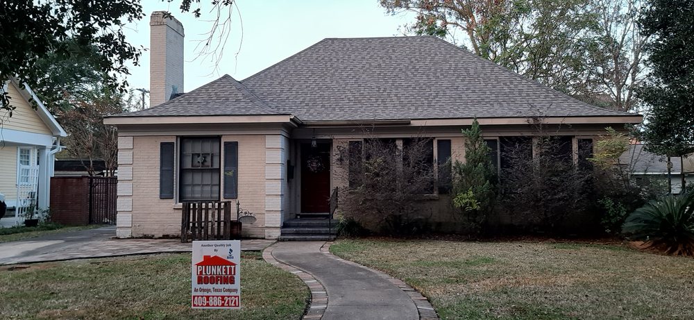 Slide of Plunkett Roofing