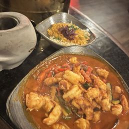 The shrimp & rice was amazing! The shrimp & rice was amazing!