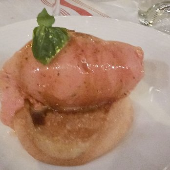 Fiorella - Strawberry basil Gelato on a brioche bun - Pasta Shops Near Me - Philadelphia, Pennsylvania