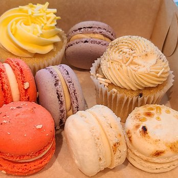 Whisky Business Bakery - Cherry Almond mac; Lemon Cannoli cupcake; PB&J mac; Espresso Caramel Swirl cupcake; Crème Brûlée mac. - Bakeries Near Me - Schenectady, New York Whisky Business Bakery - Cherry Almond mac; Lemon Cannoli cupcake; PB&J mac; Espresso Caramel Swirl cupcake; Crème Brûlée mac. - Bakeries Near Me - Schenectady, New York