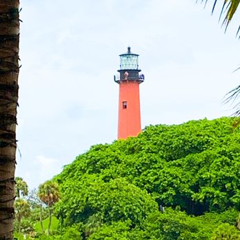 Lucky Shuck - Jupiter Lighthouse seen from the Lucky Shuck patio. - Seafood Near Me - Jupiter, Florida Lucky Shuck - Jupiter Lighthouse seen from the Lucky Shuck patio. - Seafood Near Me - Jupiter, Florida