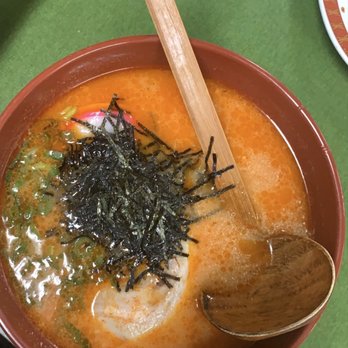 Restaurant Kenichi - spicy tonkatsu ramen. - Desserts Near Me - Hilo, Hawaii