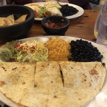 Maria Bonita - Giant Quesadilla -the plate is so big that it hardly fit on the table! - Mexican Near Me - Orem, Utah