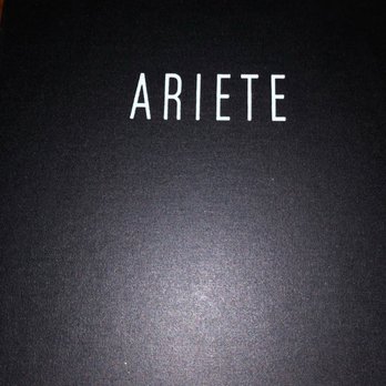 Ariete - Menu - New American Near Me - Miami, Florida Ariete - Menu - New American Near Me - Miami, Florida