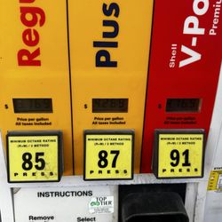 White Mountain Trading Post - Gas prices.