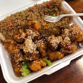Hai San Chinese Restaurant - Seasame chicken combo with veggie fried rice. DELICIOUS! - Chinese Near Me - Ocoee, Florida Hai San Chinese Restaurant - Seasame chicken combo with veggie fried rice. DELICIOUS! - Chinese Near Me - Ocoee, Florida