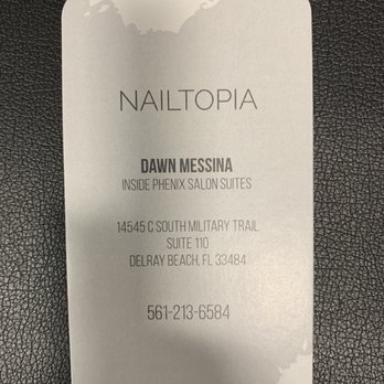 Nailtopia - Business card - Nail Salons Near Me - Delray Beach, Florida Nailtopia - Business card - Nail Salons Near Me - Delray Beach, Florida