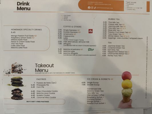 Menu photo 5 Spot Dessert Bar Cherry Hill, NJ Menu photo 5 Spot Dessert Bar Cherry Hill, NJ