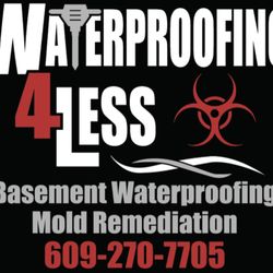 Waterproofing 4 Less - Basement Waterproofing  Mold Remediation