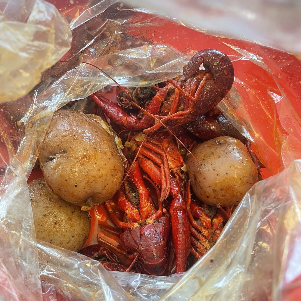 Nola crawfish and potatoes Nola crawfish and potatoes